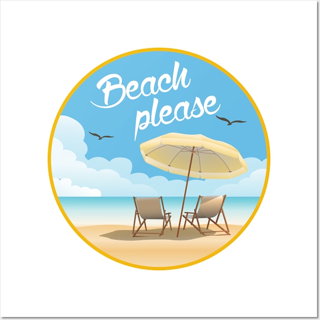 Beach please! Wall Art by C_ceconello